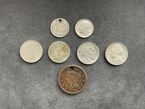 Vintage coin collection - us,