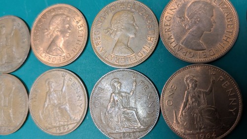 One penny coin elizabth ii - penny,