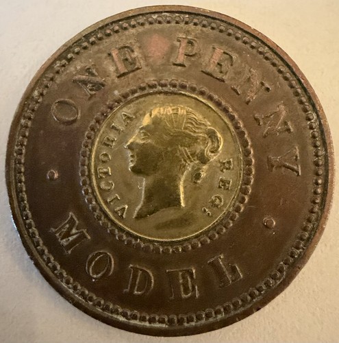 Victoria model penny token - victoria,