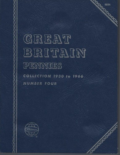 Penny whitman coin folders - whitman,