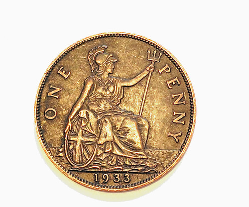 1933 british george penny - british, v