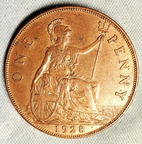1928 george penny vf - penny, ~vf