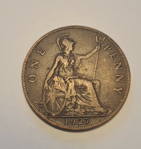 1927 george one penny - 1927,