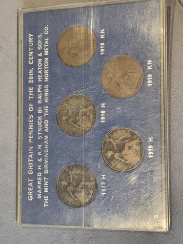 Great britain pennies the - pennies,