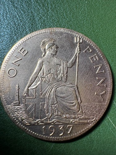 1937 edward viii penny - edward,
