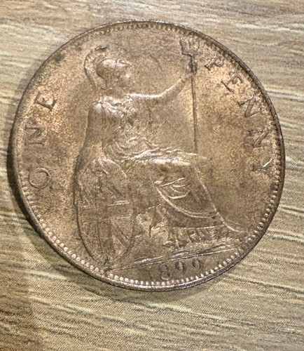 1899 penny uncirculated - penny, a
