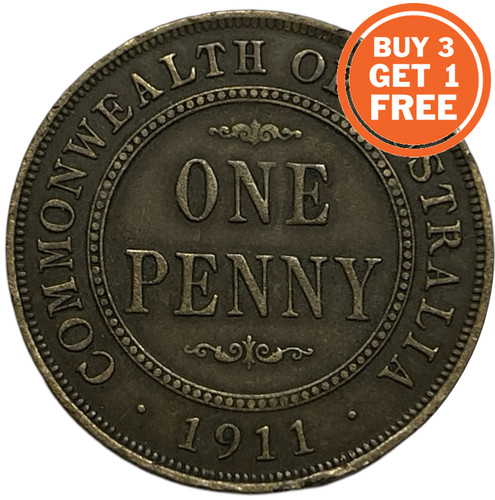 Australian penny coin choice - -,