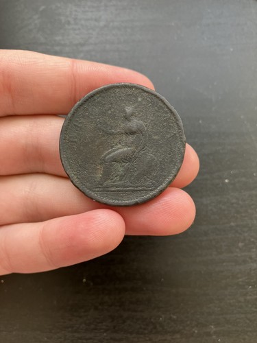 1807 george iii copper penny - 1807,