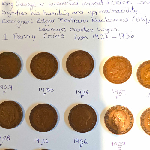 British george one penny - british,