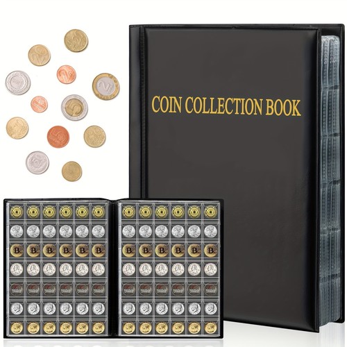 420 coins book album - coins, folder