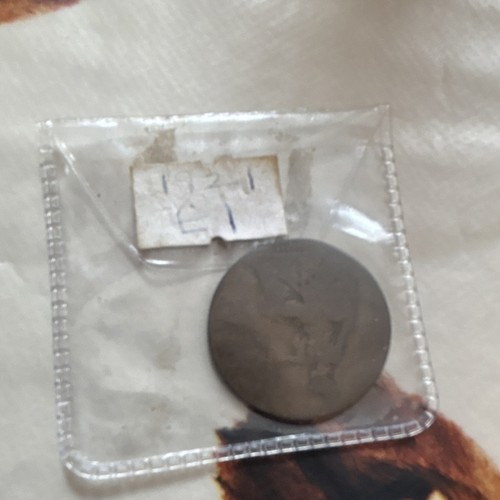 One penny coin - george, v
