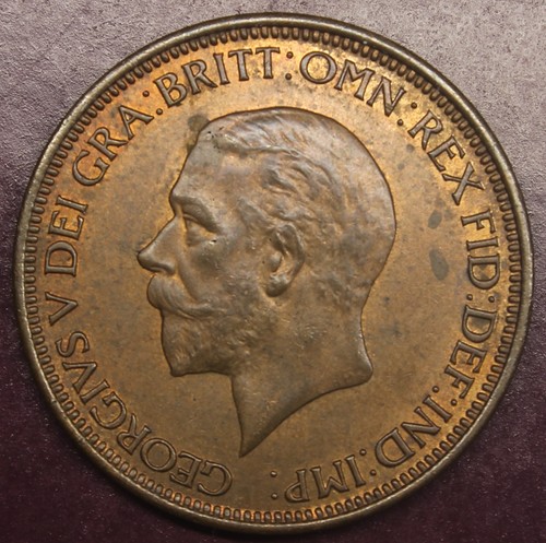 George half penny 1936 - penny,