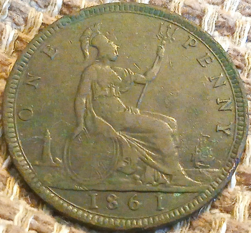 1861 wide date - ex, victorian