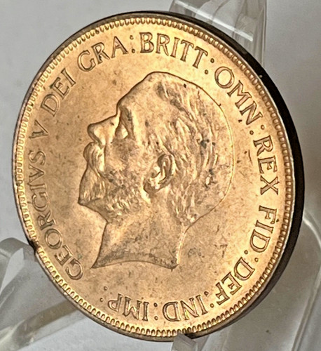George 1931 bronze penny - george,